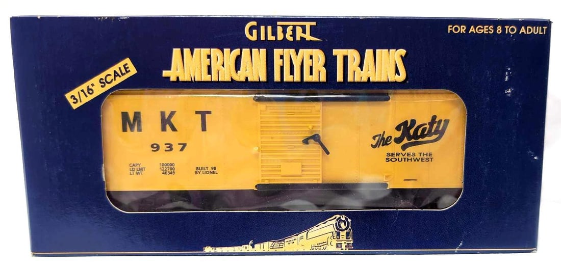 Modern Era AF/Lionel S Gauge 48332 MKT 937 boxcar in box (1 of 4)