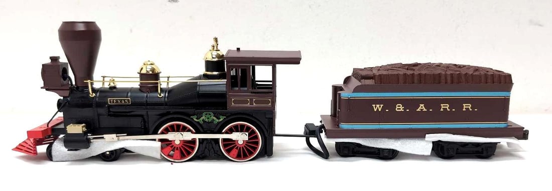 Modern Era Rail King O Gauge 30-1135-1 Texas 4-4-0 in box (1 of 8)