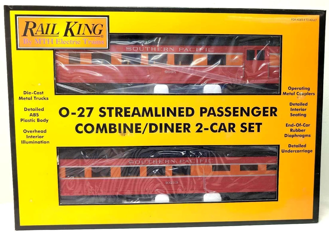 Modern Era Rail King O Gauge 30-6064 SP Combine/Diner in box (1 of 5)