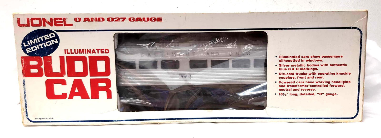 Modern Lionel O Gauge 8764 Budd Powered Passenger (1 of 6)
