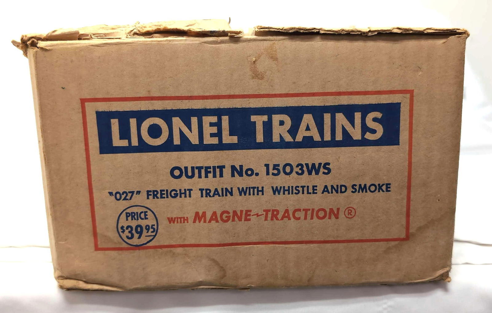 Postwar Lionel O Gauge 1503WS 1953 Sears Set Box (1 of 8)