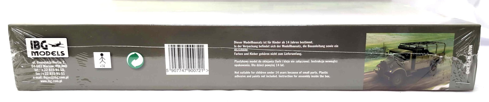 IBG Models 1:35 35038 Chevrolet C30A General Service: Factory Sealed IBG Models 1/35th scale 35038 Chevrolet C30A General Service (steel body), Mint. Please view photos carefully as these items are sold as shown in our photos with no refunds or returns.