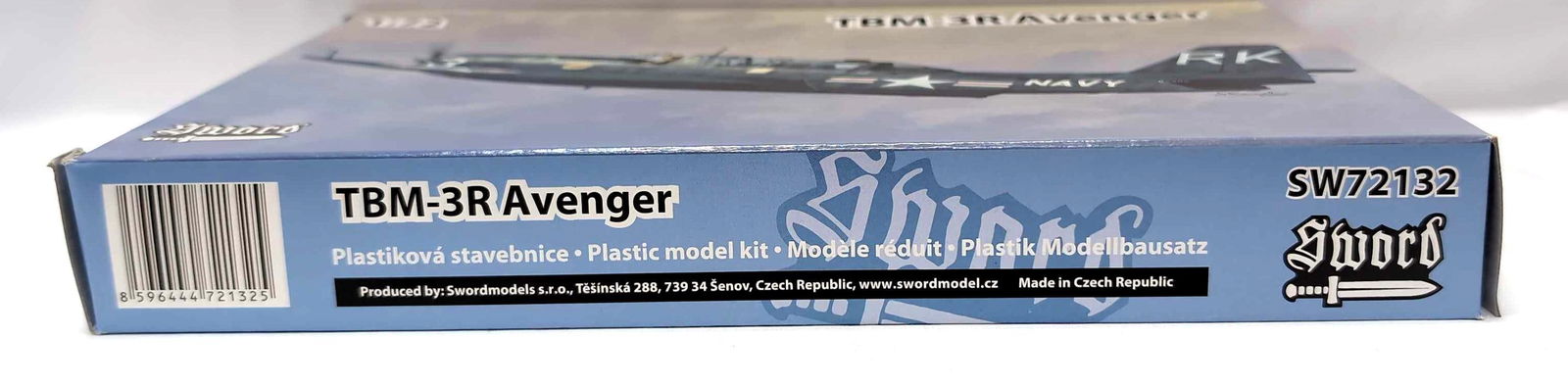 Sword 1:72 SW72132 TBM-3R Avenger NIB unbuilt model kit (1 of 9)