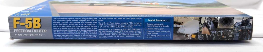 Factory Sealed Kinetic Model Kits 1:48 K48021 F-5B (1 of 7)