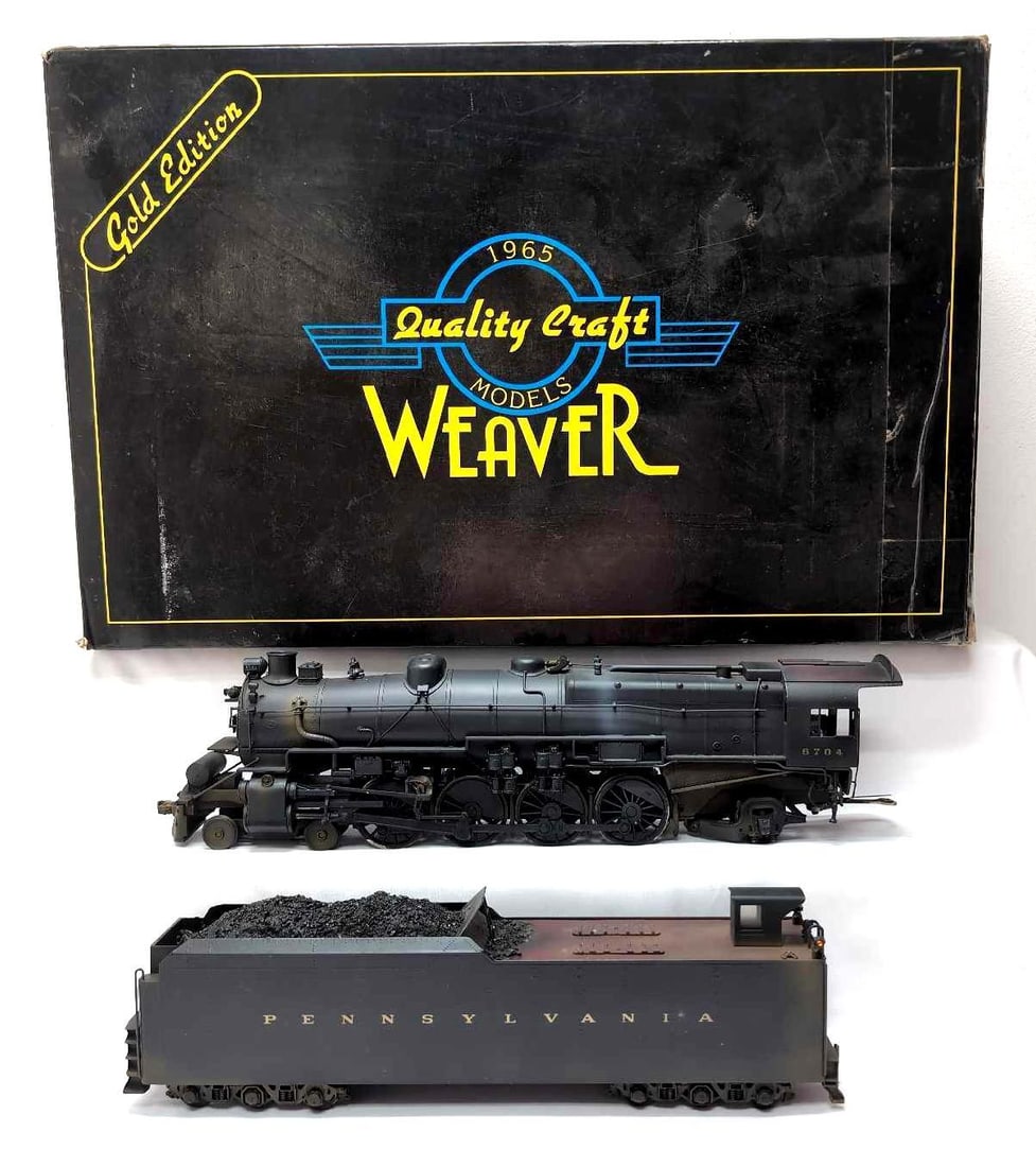 Weaver PRR M1a Mountain 2-Rail Brass in box (1 of 6)