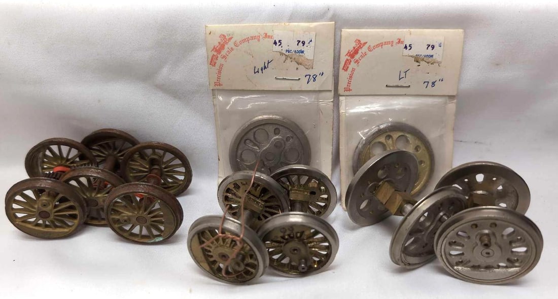 2-Rail O Scale 64" 66" 78" drive wheels steam loco (1 of 7)