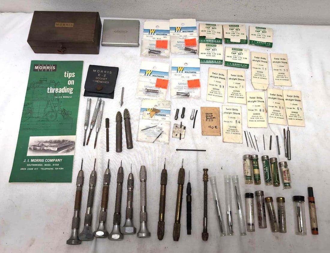 Morris Walthers taps dies threads tools holders More (1 of 16)