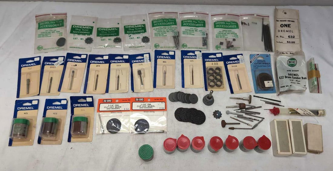 Dremel cut-off wheels sanding bands saw blades (1 of 13)