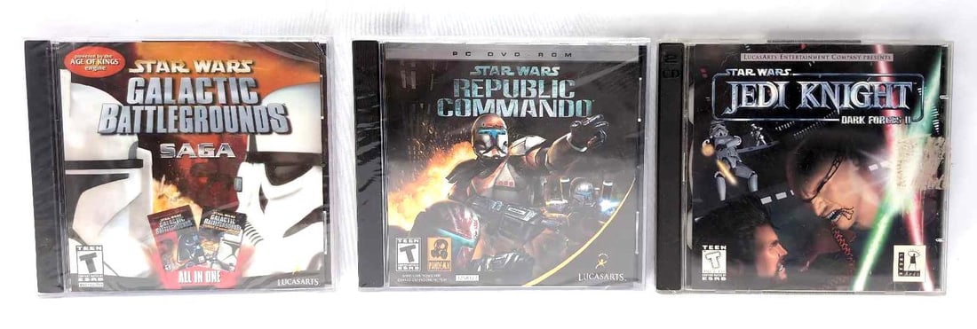 Three Star Wars PC Games (1 of 7)