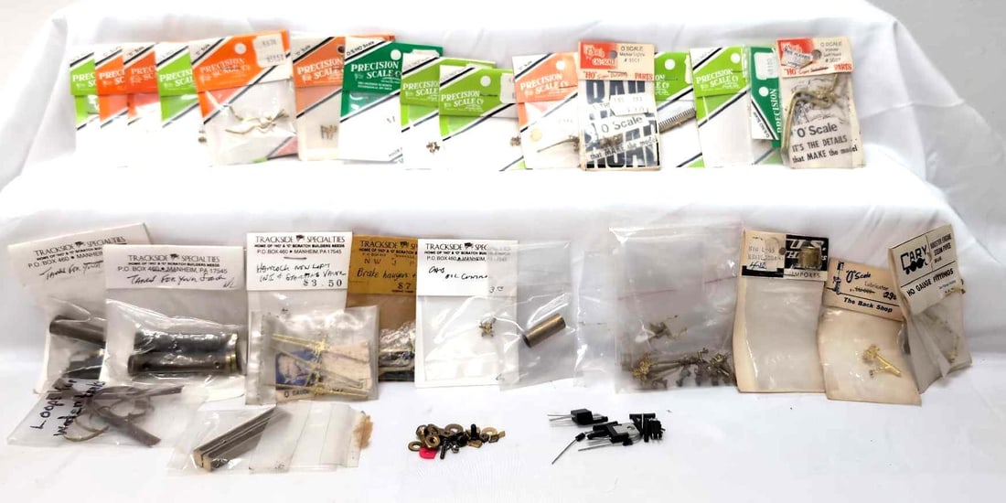 O Scale brass trim in packages Precision Grandt Trackside (1 of 8)