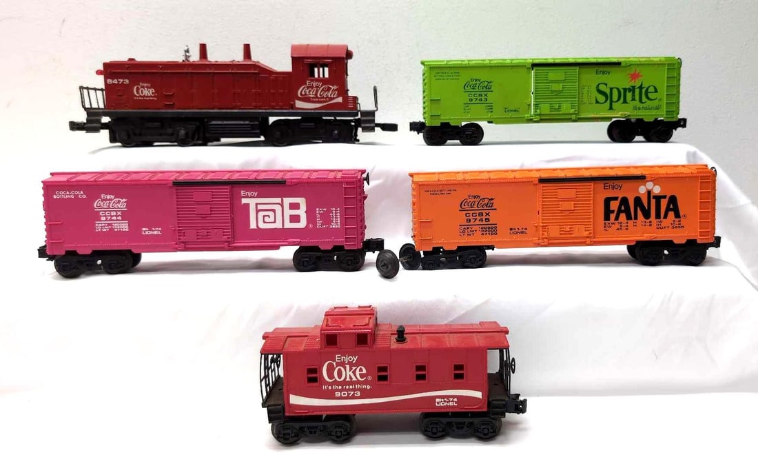 Modern Era Lionel O Gauge Coke 8473 9743 9744 9745 9073 (1 of 6)