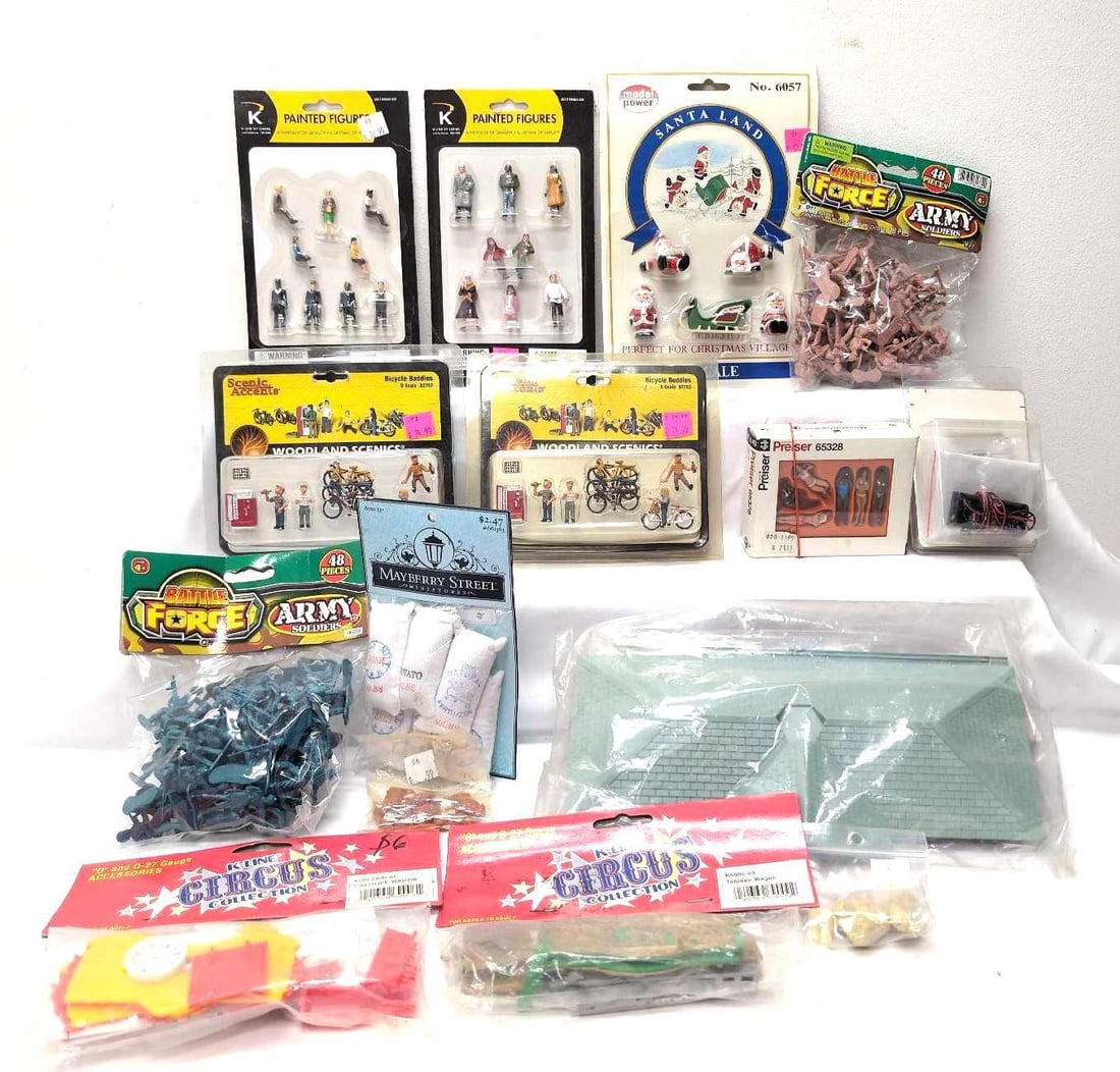 Scenic Accents K-Line Model Power Preiser Micro-Mark Plasticville (1 of 12)