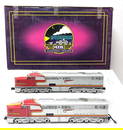 Modern MTH O 3-Rail SF Alco PA A-A diesel set in box Proto/Sound