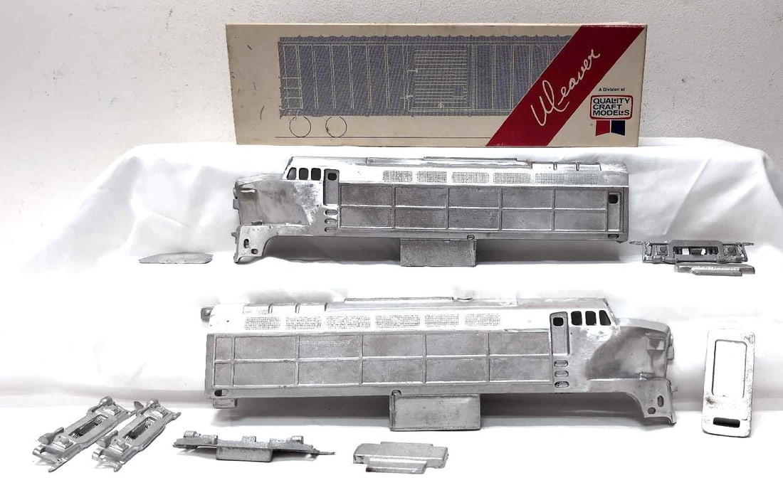 2-Rail Zamac O scale DF-16 freight Shark cast body (1 of 5)