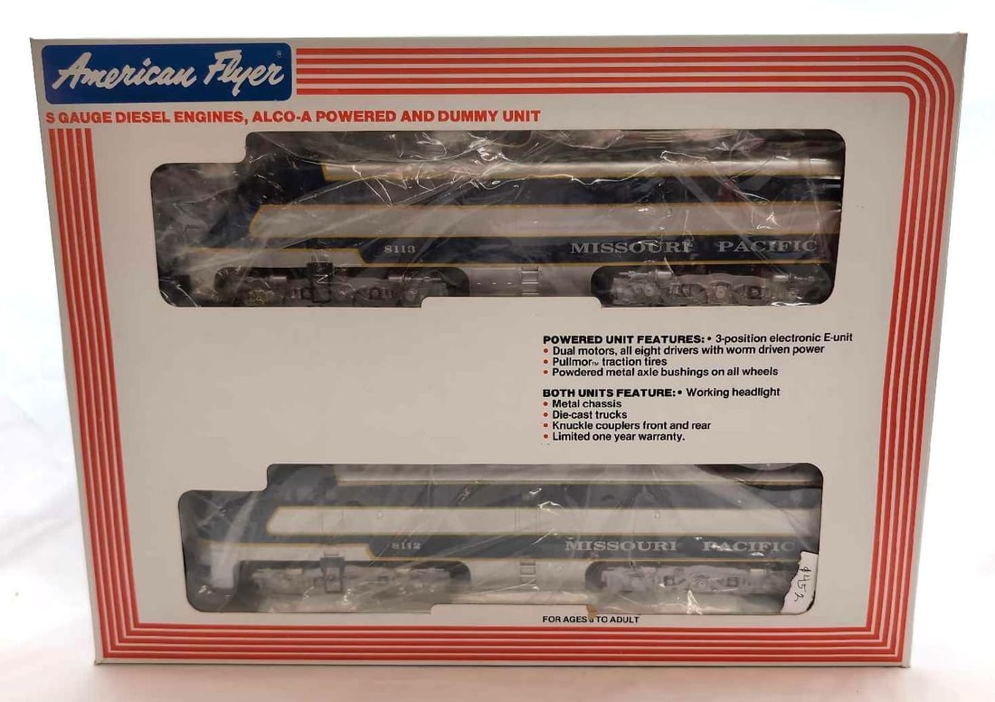 Modern American Flyer S Gauge 48112 MP PA diesel engines in box (1 of 11)
