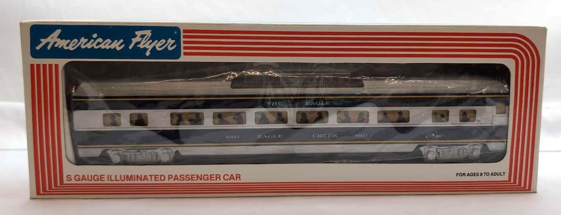 Modern American Flyer S Gauge 48911 MP Eagle Creek vista dome in box (1 of 10)