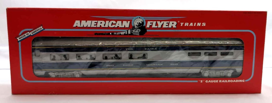 Modern American Flyer S Gauge 48933 MP Eagle Mountain dining car in box (1 of 10)