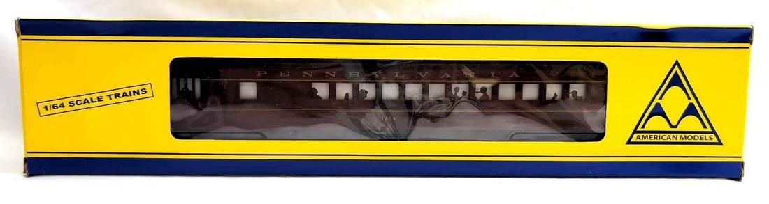 Modern American Models S Gauge 1354 Pennsylvania passenger car in box (1 of 8)