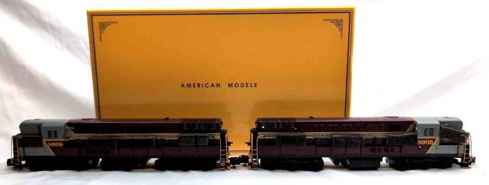 Modern American Models S Gauge TM08 Trainmaster CP Loco 8905 8908 in box