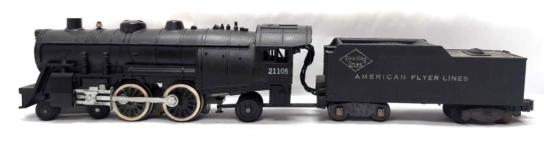 Postwar American Flyer S Gauge 21105 4-4-2 Reading steam loco tender (1 of 5)