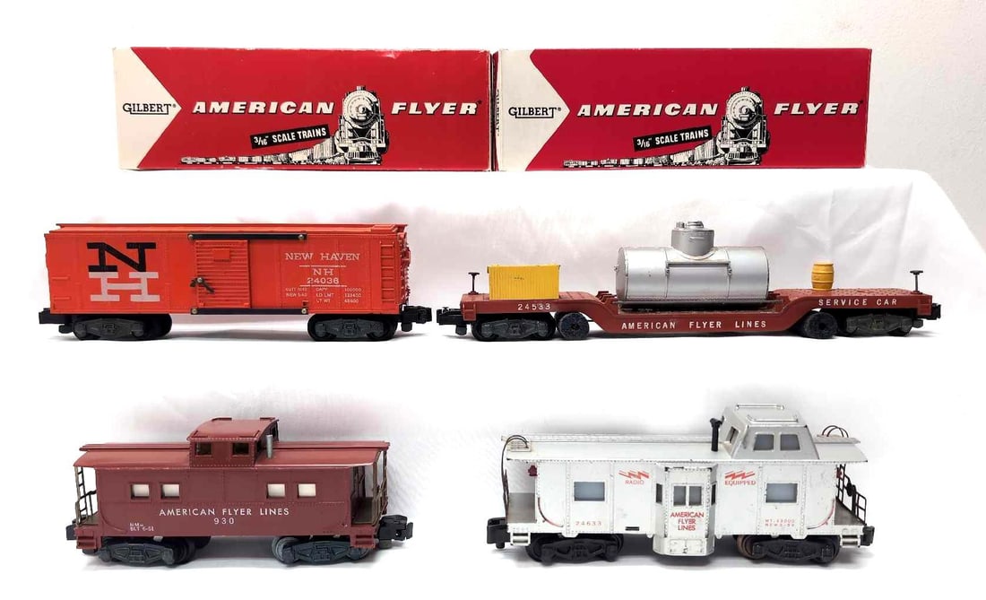 Postwar American Flyer S Gauge 24533 24036 24633 930 (1 of 7)
