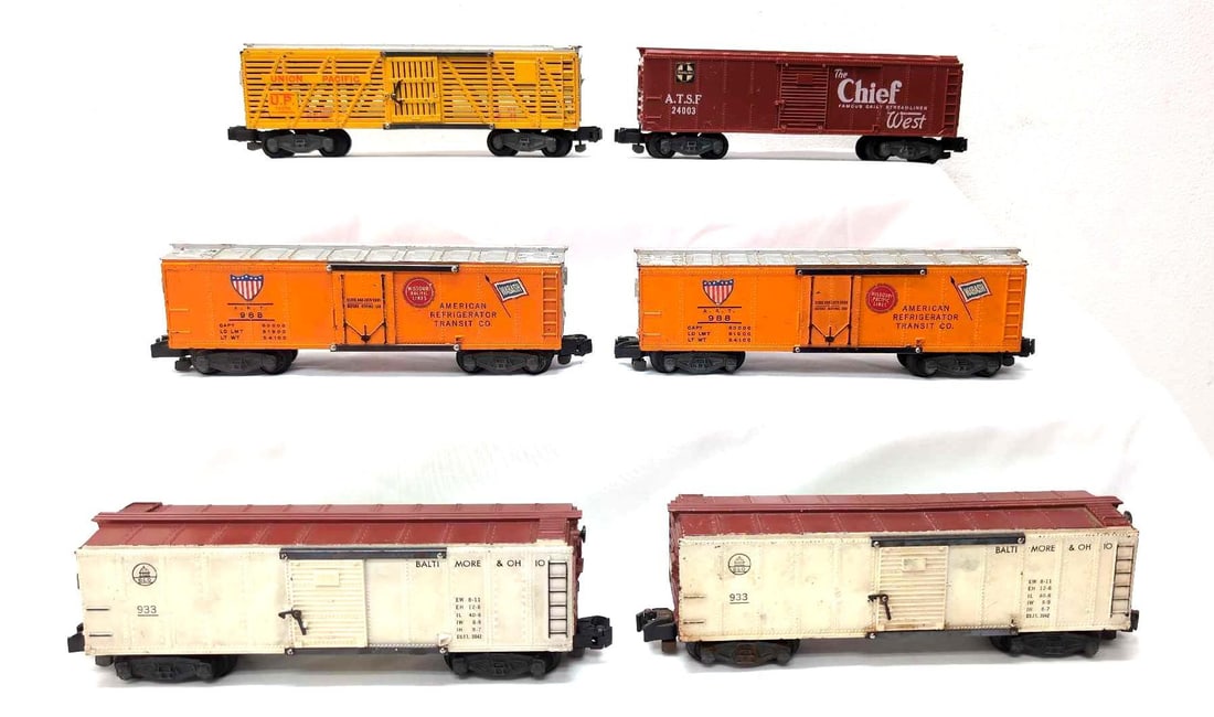 Postwar American Flyer S Gauge 933 933 988 988 24003 24076 box stock reefer (1 of 4)