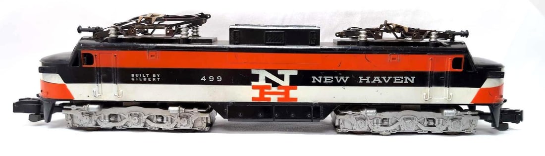 Postwar American Flyer S Gauge 499 New Haven EP-5 electric locomotive (1 of 6)