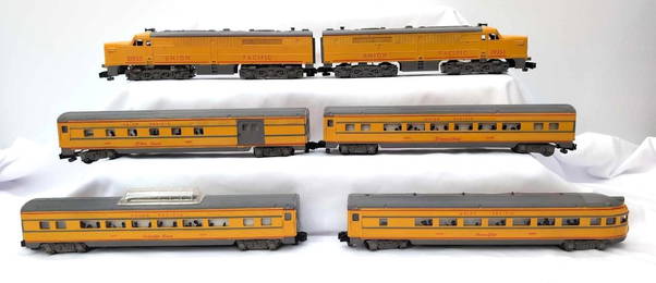 Postwar American Flyer S Gauge 20535 Pony Express set UP diesel