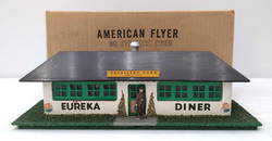 Postwar American Flyer S Gauge 275 Green Diner in original box