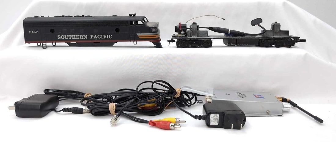 American Models Southern Pacific diesel A unit with camera setup (1 of 6)