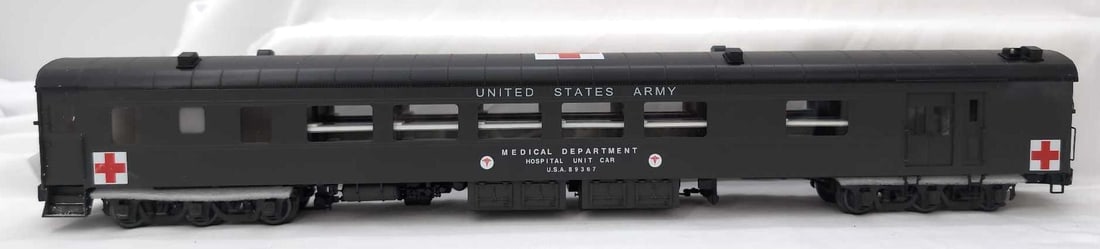 Sunset 3rd Rail O gauge US Army Hospital 89398 (1 of 5)