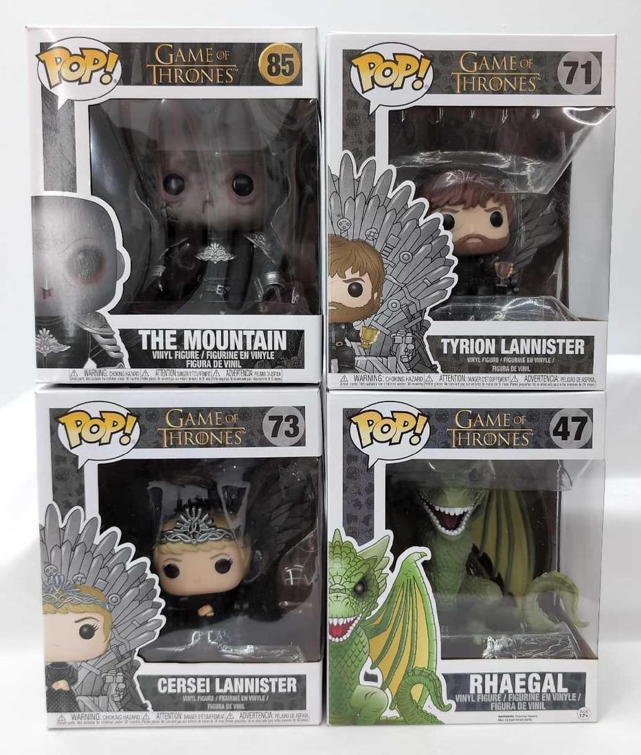 Funko Pop! Game of Thrones 47 71 73 85 New In Box (1 of 6)
