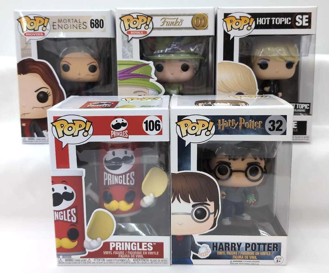 Five Funko Pop! SE 01 32 106 680 New In Box (1 of 5)