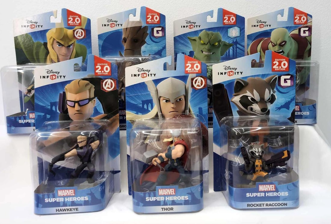 Disney Infinity 2.0 Figures on card Groot Thor More (1 of 9)