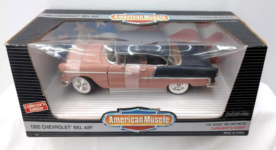 Ertl 1:18 die-cast American Muscle 7868 Bel Air MIB (1 of 8)