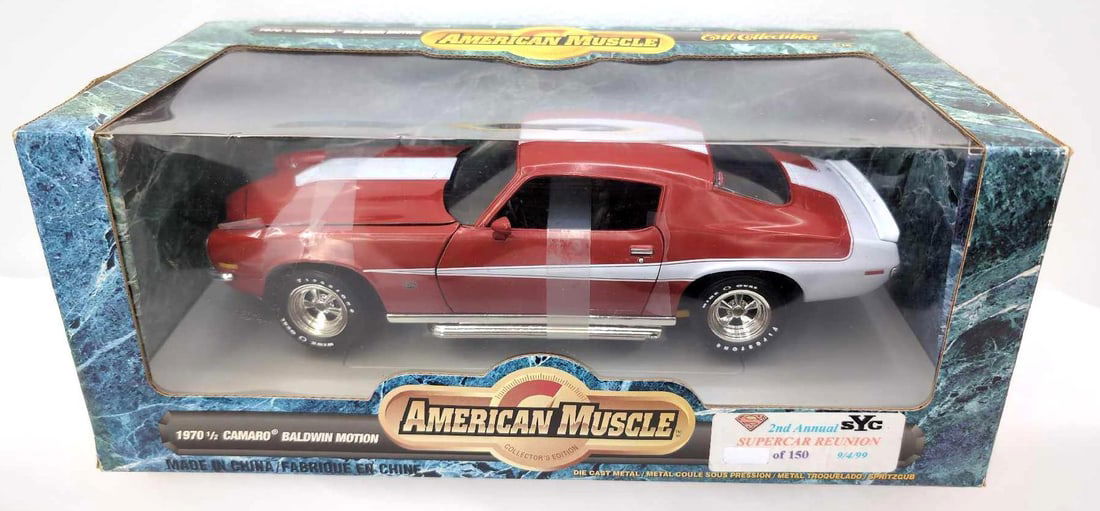 Ertl American Muscle 1970 Baldwin Motion Chevy Camaro Die Ertl American Muscle 1970 Baldwin Motion Chevy Camaro Die