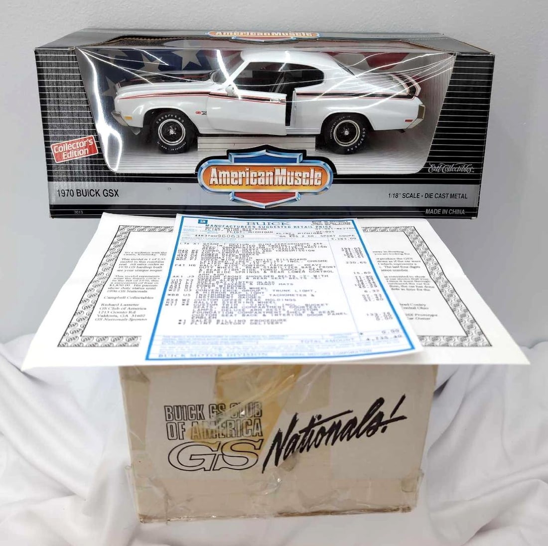 Ertl 1:18 American Muscle 7013 '70 GSX 633 MIB (1 of 11)