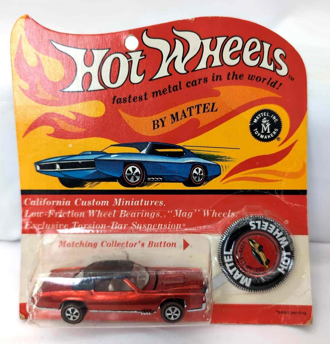 Mattel Red Line Hot Wheels Custom Eldorado MOC (1 of 6)