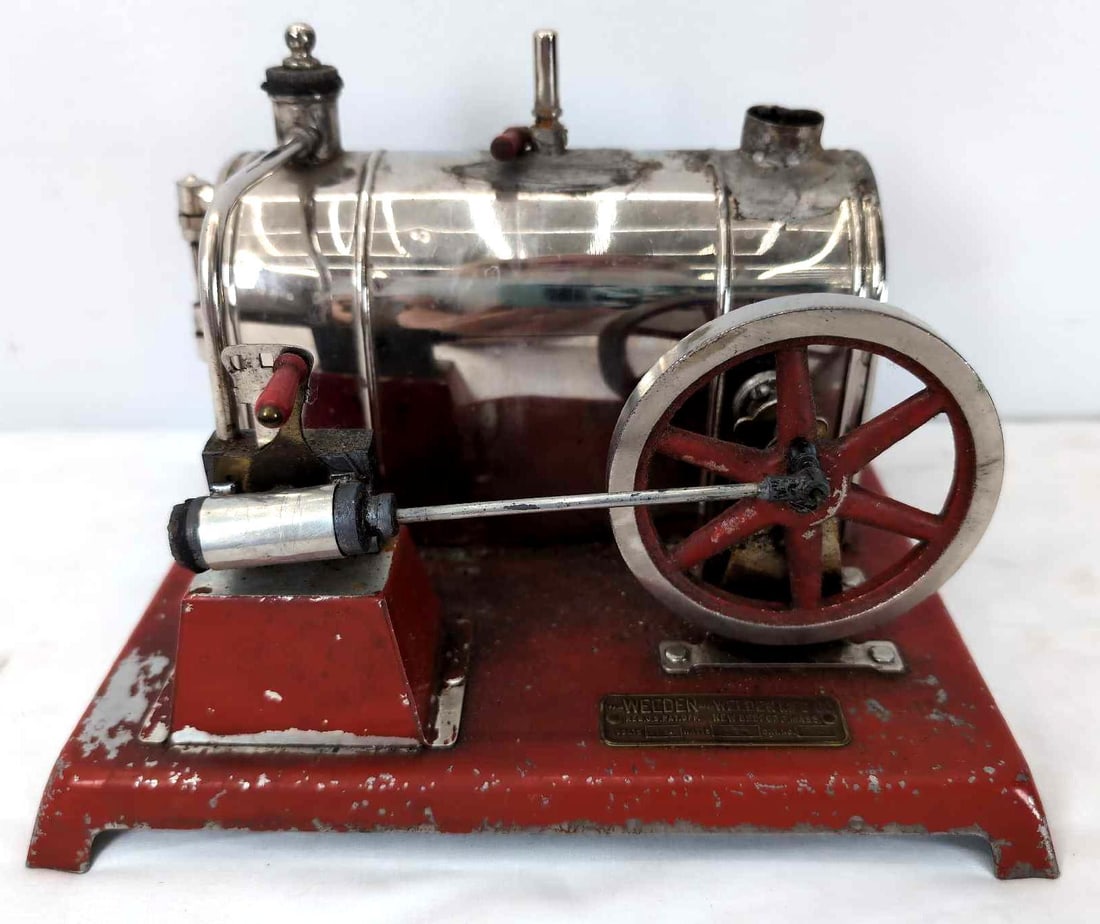 Vintage Weeden MFG Co. Steam Engine (1 of 12)