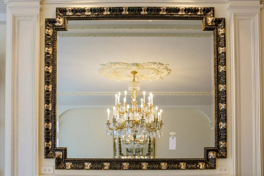 Bevel Mirror w/reverse corner frame Approx.  5'T x (1 of 2)