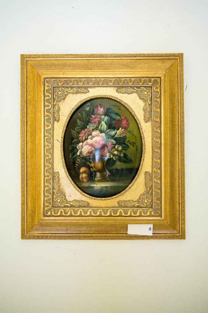 Oil on Canvas floral painting (1 of 8)