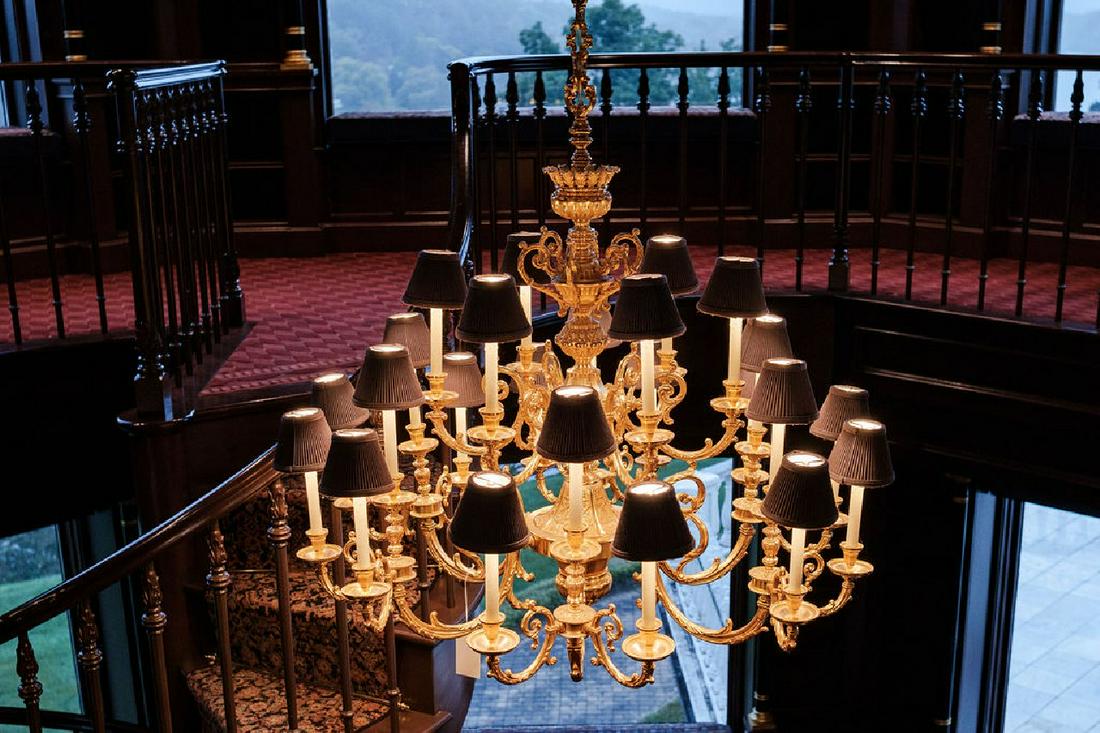 Brass Chandelier (1 of 8)