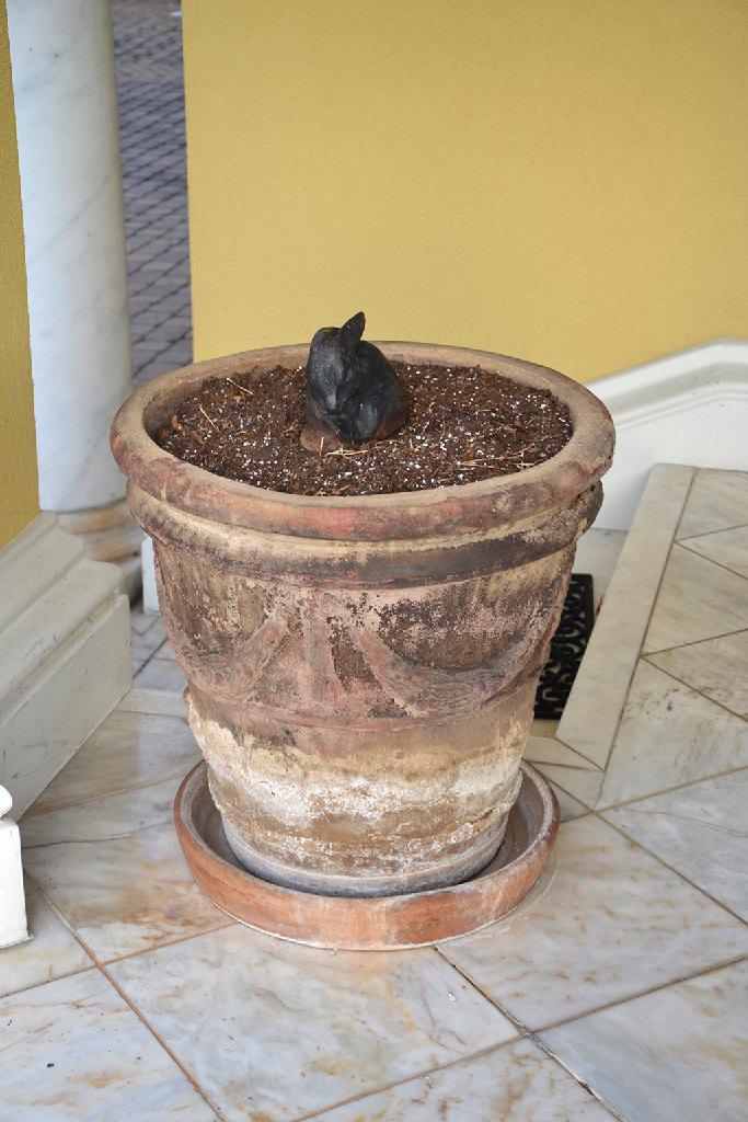 Assorted Lot to include - Qty. (3) terra cotta planters (1 of 4)