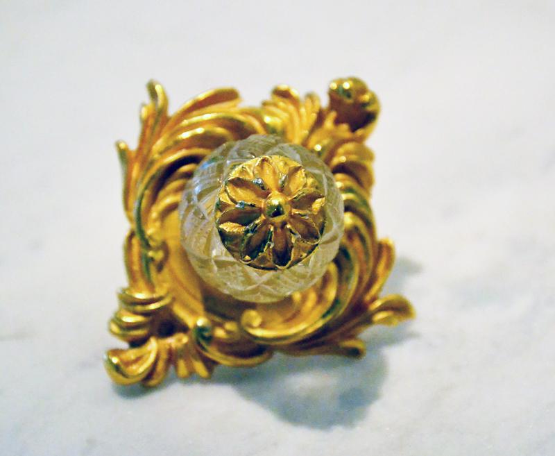 Sherle Wagner Qty. (4) Large Pineapple Crystal Pulls (1 of 1)