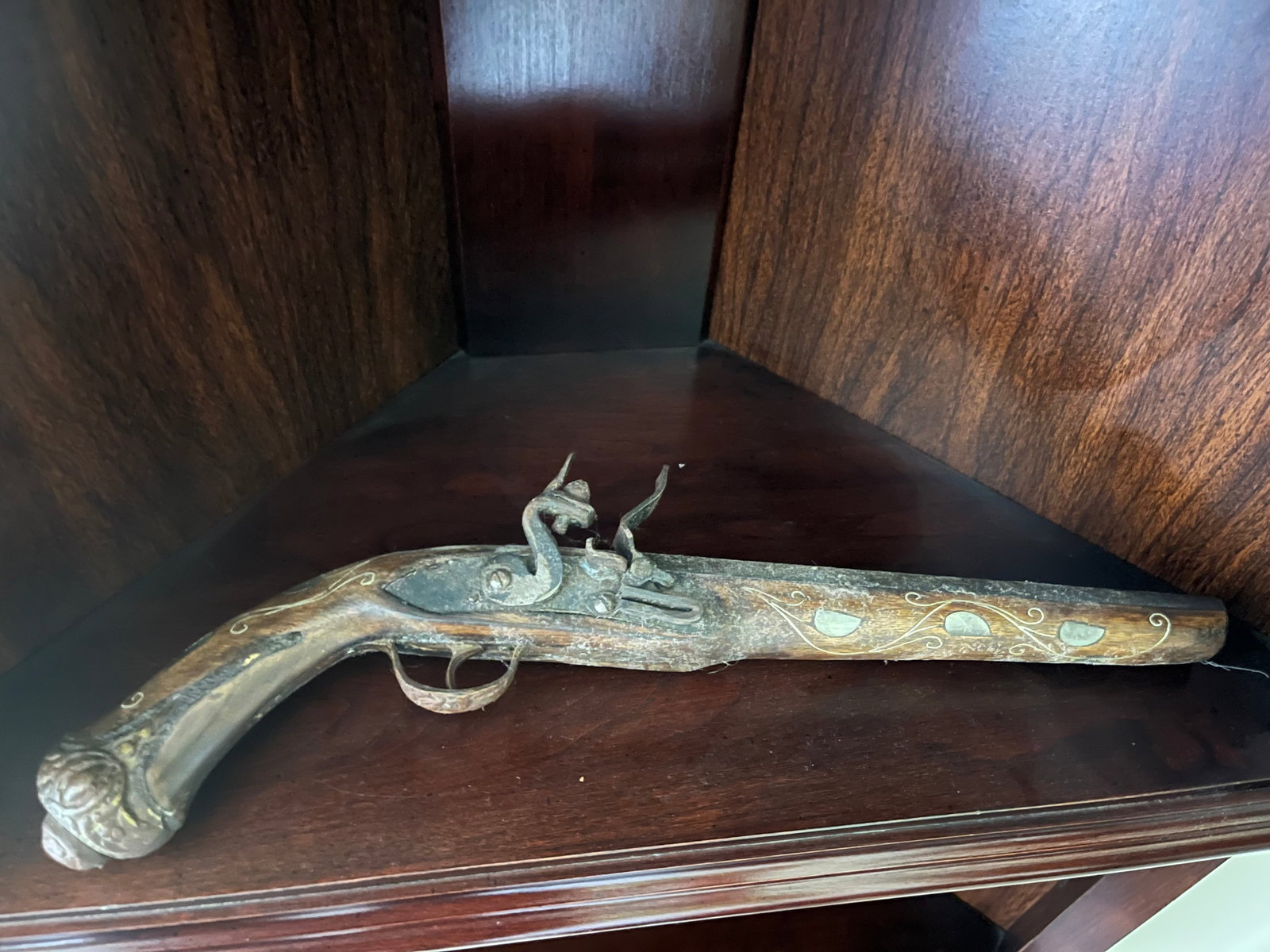 Collection of Decorative Weapons, Muzzle Loaders, Flintlock Pistol, Bow & Arrow, All Copies: Collection of Decorative Weapons, Muzzle Loaders, Flintlock Pistol, Bow & Arrow, All Copies