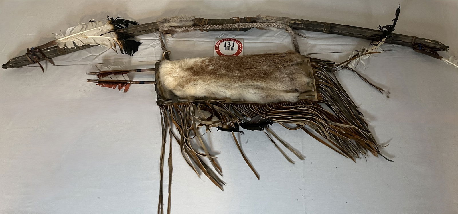 Decorative Flintlock Rifle, Decorative Bow & Arrow with 2 Quivers: Decorative Flintlock Rifle, Decorative Bow & Arrow with 2 Quivers, Boomerang, Arrows, etc.