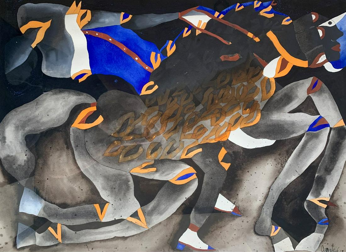 Javier Arevalo, "Horse and Rider" (1 of 3)