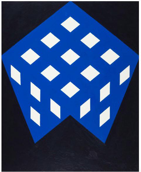 Andrew Spence, "Untitled": Andrew (Andy) Spence (American, b. 1947) Untitled, 1984 Oil on canvas 50 in x 40 in Provenance: Exxon Corporation Ships from Los Angeles, CA