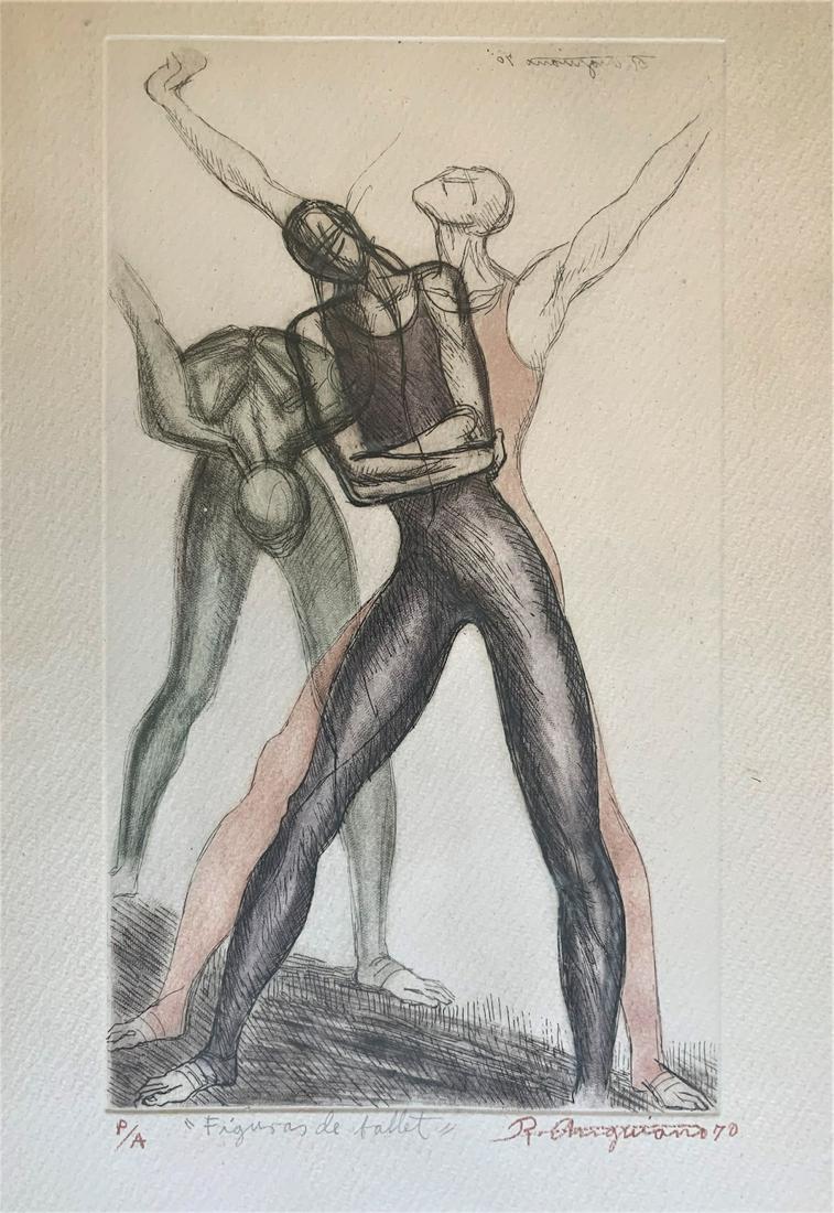 Raul Anguiano, "Figuras de ballet" (1 of 3)