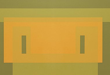 Josef Albers (Germany, 1888-1976) Red-Orange Wall, 1959, serigraph, 17 x 25 in. Edition of 100 (1 of 6)